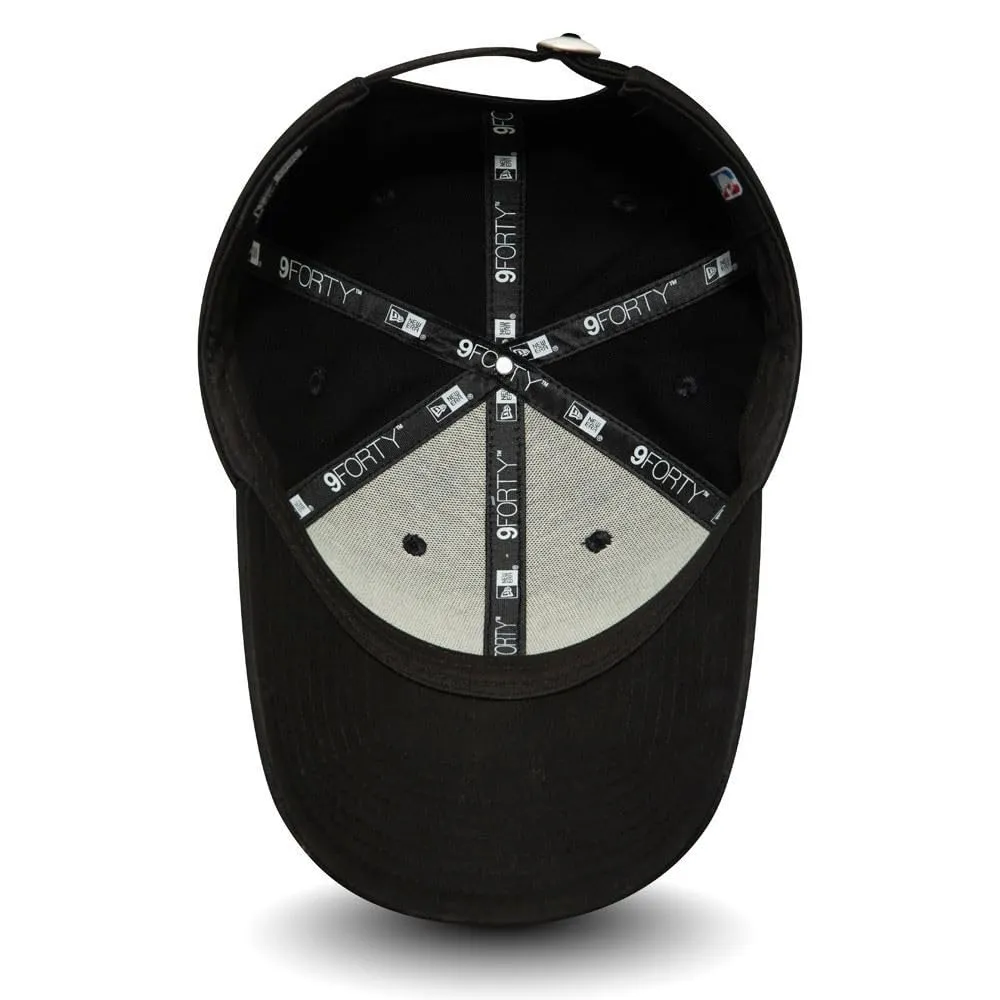 New Era Los Angeles Lakers NBA Essential Outline 9Forty Adjustable Hat - Black - immagine 3