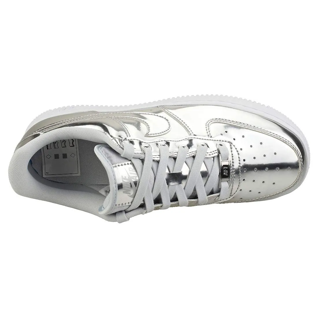 Nike Air Force 1 SP Women's Fashion Sneakers Silver - 43 EU - immagine 8