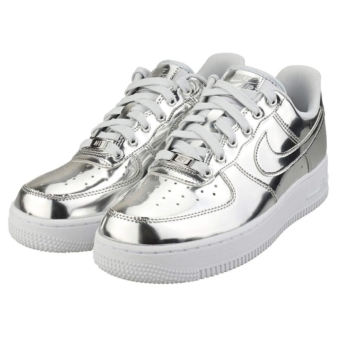 Nike Air Force 1 SP Women's Fashion Sneakers Silver - 43 EU - immagine 9