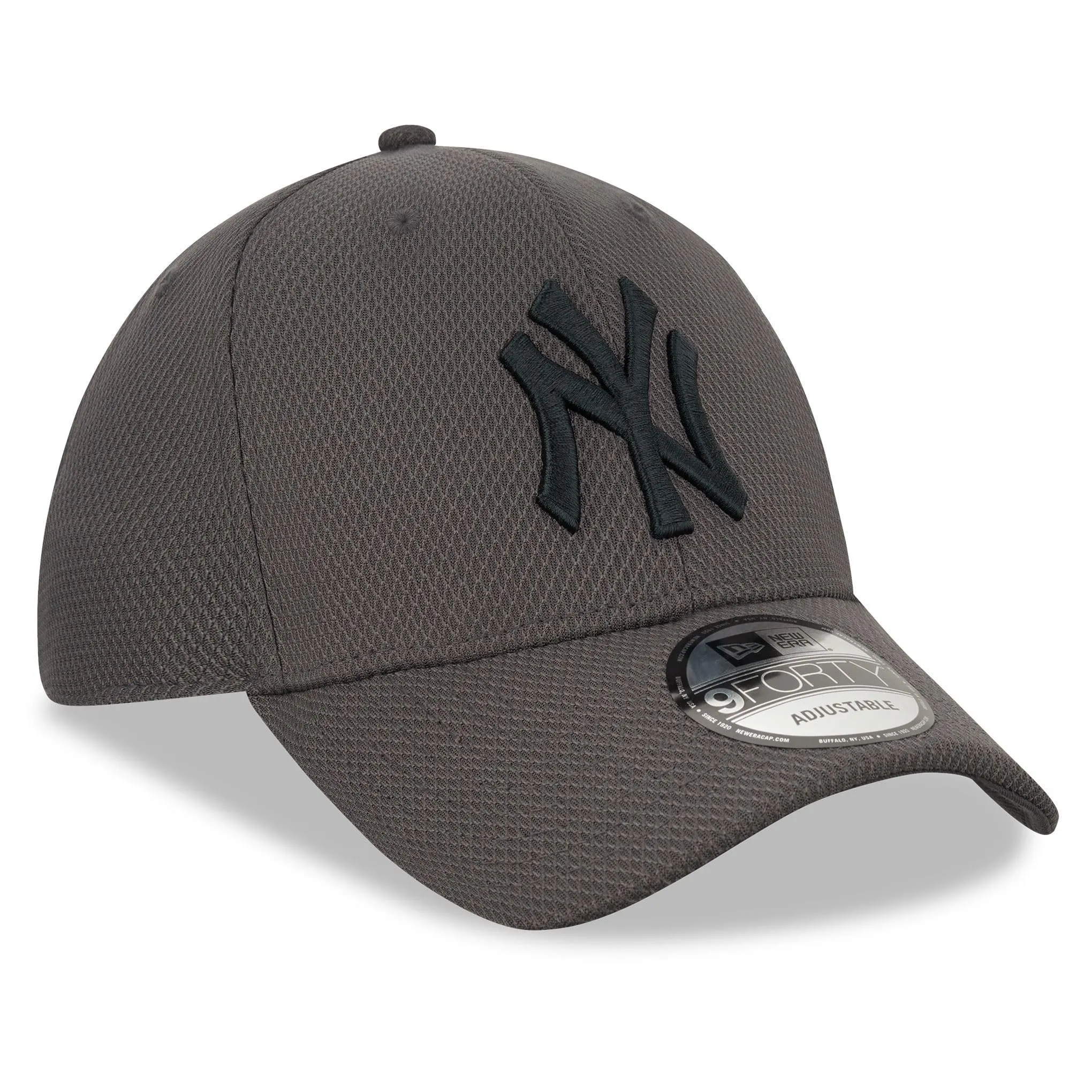New Era New York Yankees MLB Diamond Era 9Forty Adjustable Hat - Grigio - immagine 3