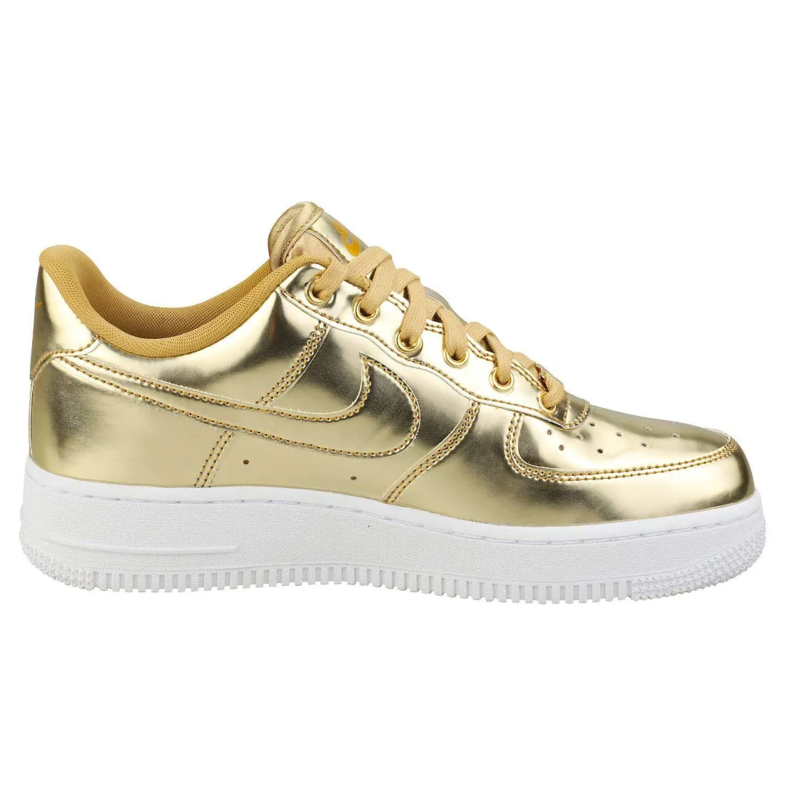 Nike Air Force 1 SP Women's Fashion Trainers Gold - 37.5 EU - immagine 6