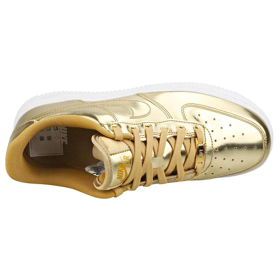 Nike Air Force 1 SP Women's Fashion Trainers Gold - 37.5 EU - immagine 8
