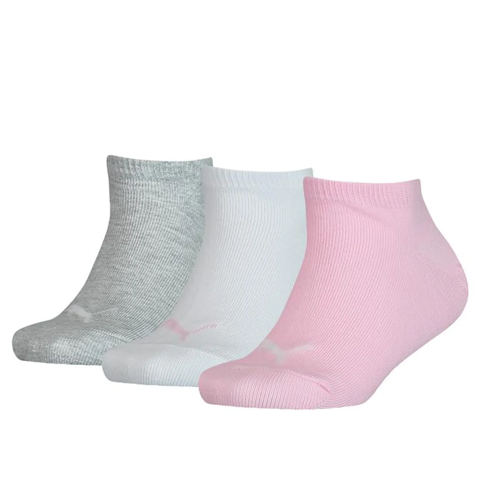 Puma Invisible 3p Unisex Kids Socks, Rosa Water, 39-42 - immagine 1