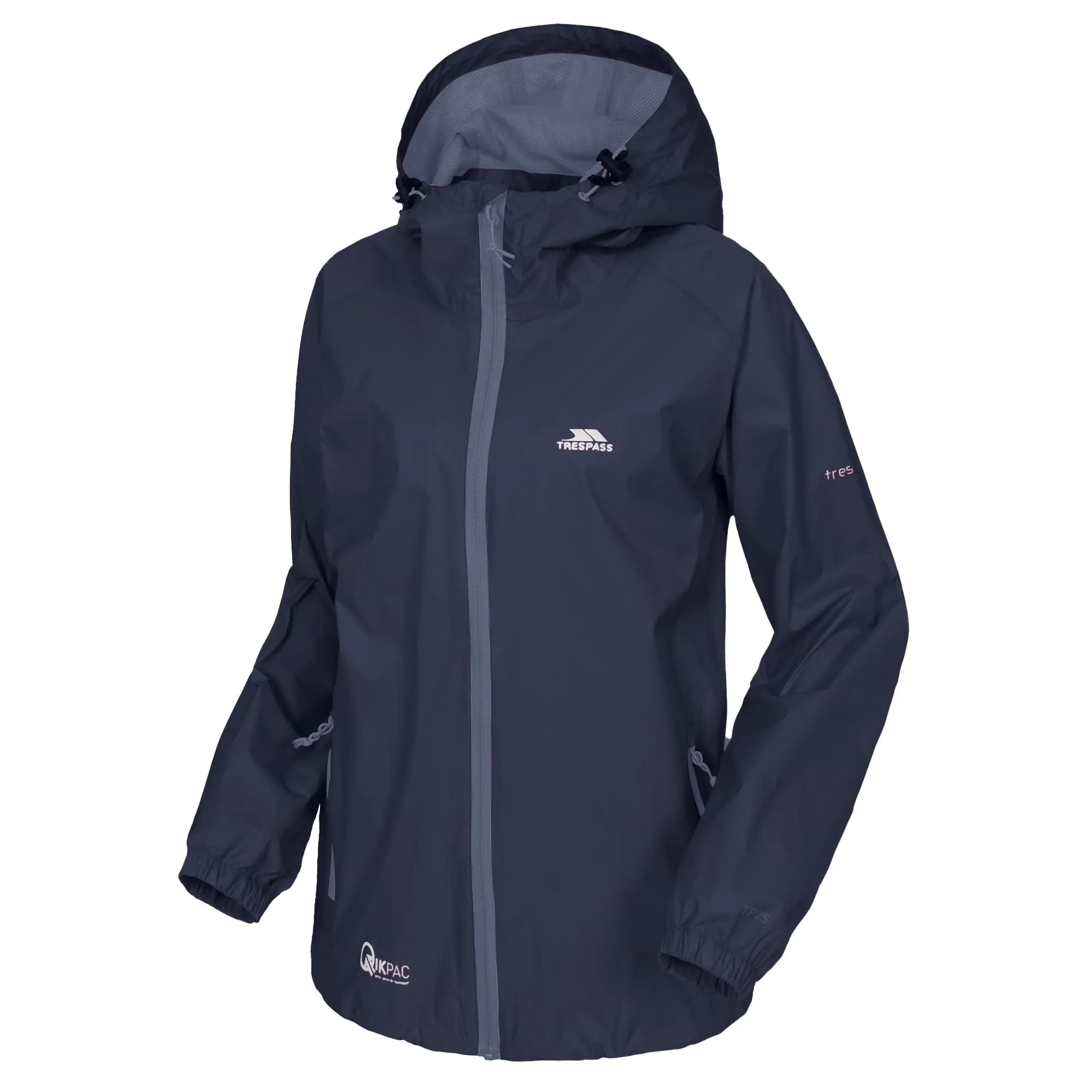 Trespass Qikpac Unisex Packaway Jacket TP75 - Navy - immagine 3