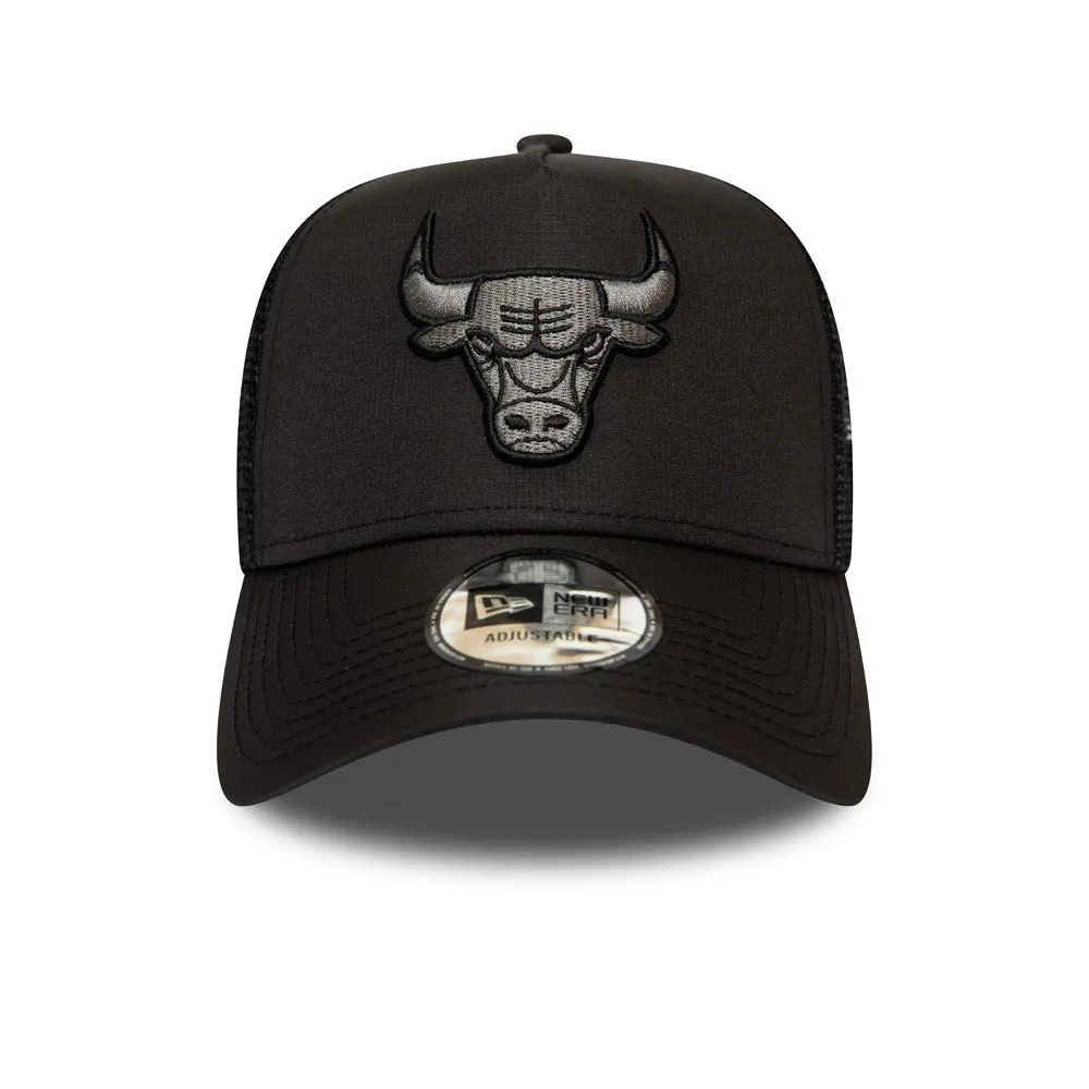 New Era Chicago Bulls NBA Trucker Hat, Nero, Taglia unica - immagine 2