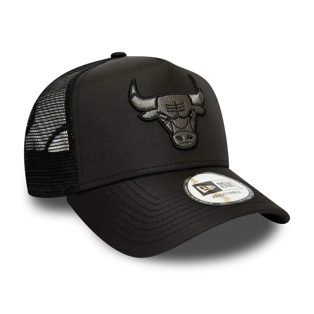 New Era Chicago Bulls NBA Trucker Hat, Nero, Taglia unica - immagine 3