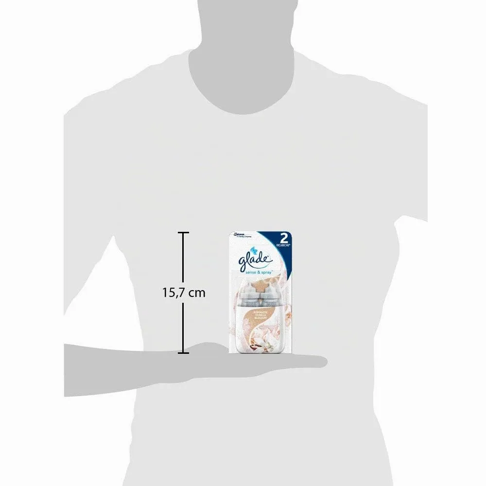 Glade Sense and Spray, Vaniglia, Confezione da 2 ricariche da 18 ml - immagine 6