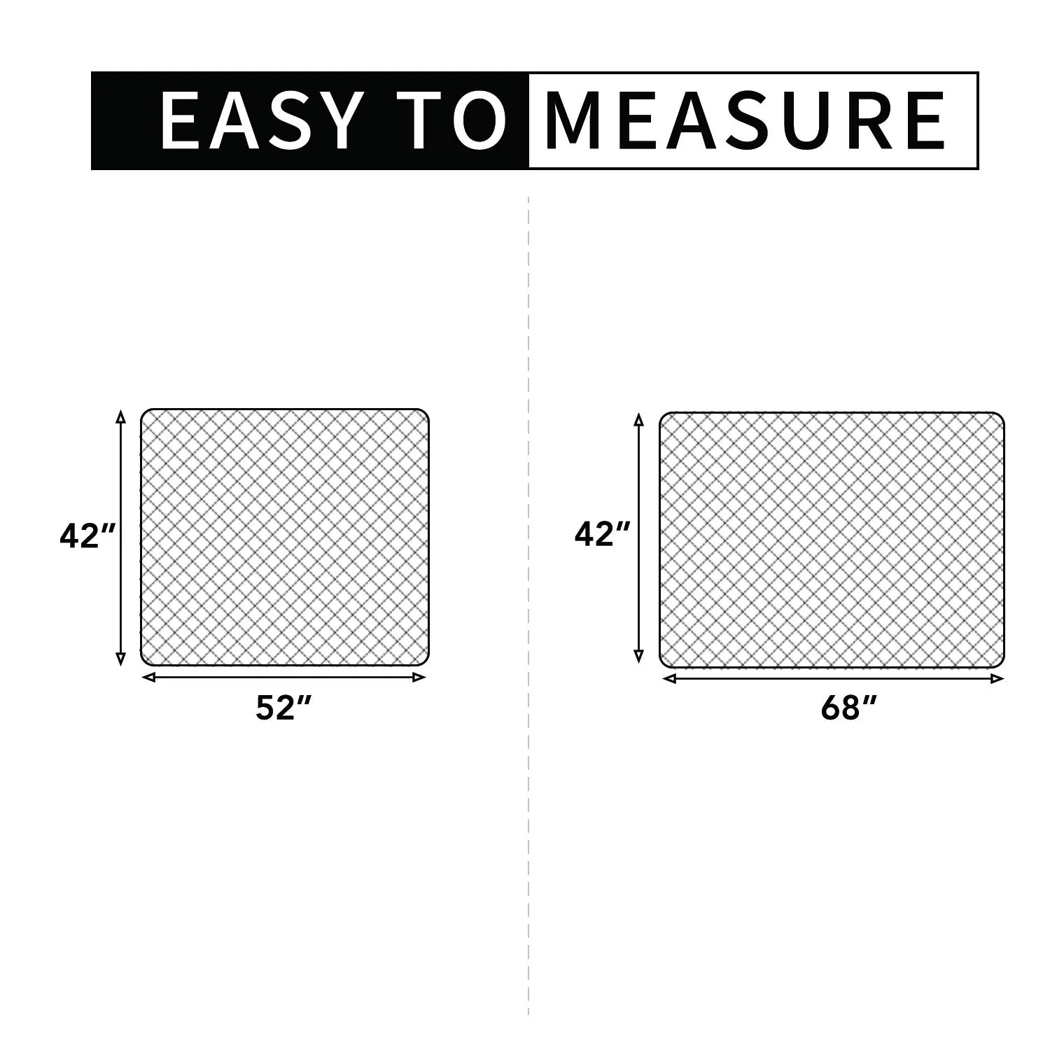 Easy-Going Copridivano Componibile per Cani e Gatti, a Forma di L, Reversibile, 106 x 172 cm, Avorio/Avorio - immagine 6