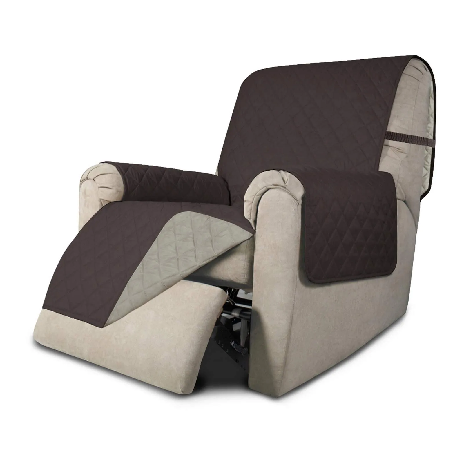 Easy-Going Copridivano Reclinabile e Reversibile Impermeabile per Animali Domestici, Cioccolato/Beige - immagine 1