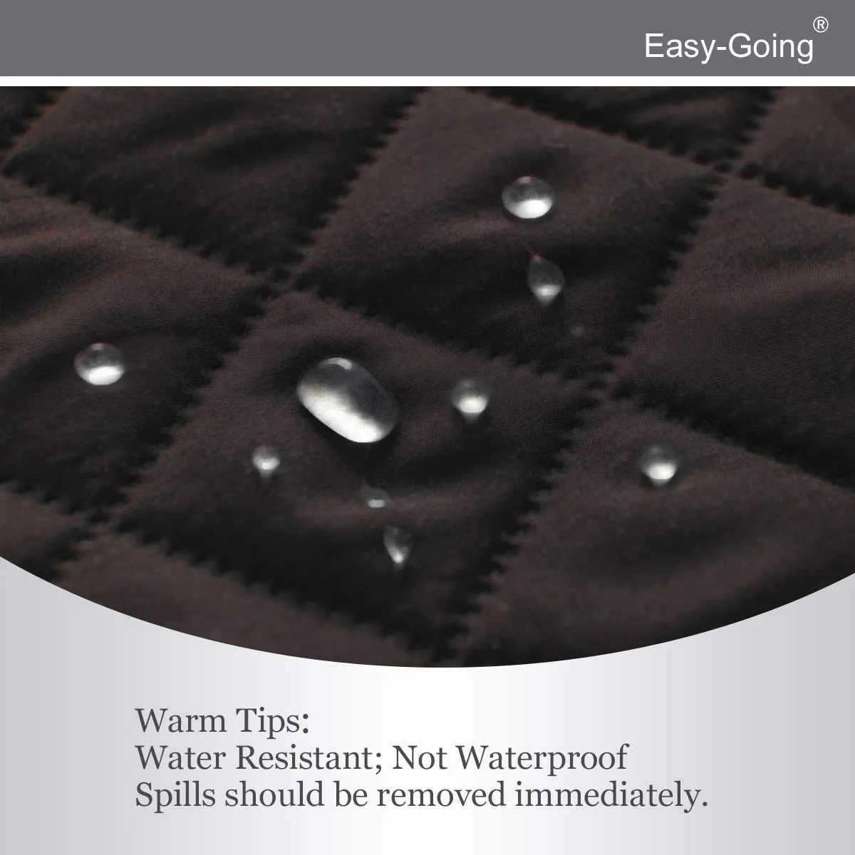 Easy-Going Copridivano Reversibile Oversize Impermeabile con Bastoncini in Schiuma e Cinghie Elastiche per Animali Domestici e Cani - immagine 4