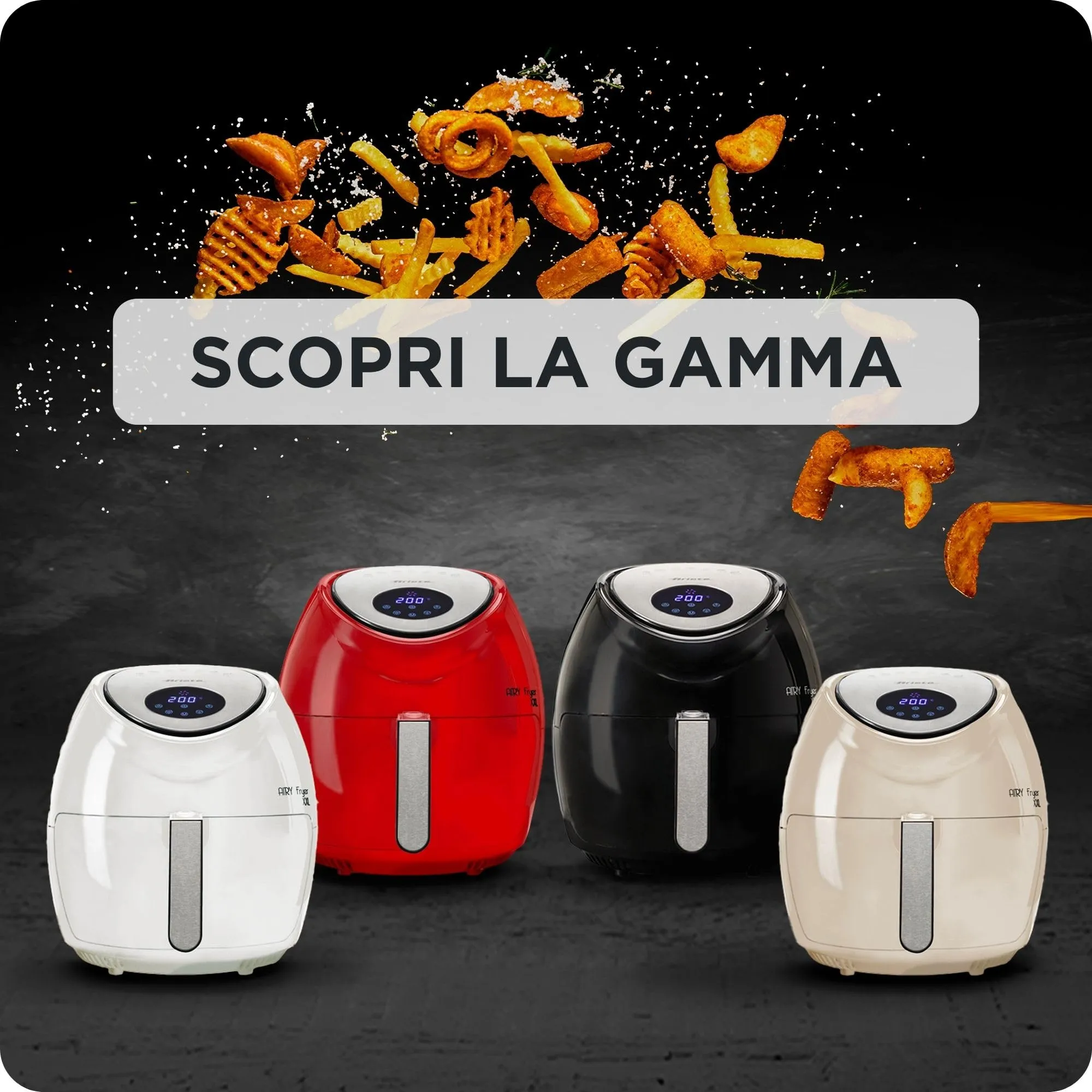 Ariete 4618 Airy Fryer XXL, 7 Litri, 1800 Watt, Nero - immagine 8