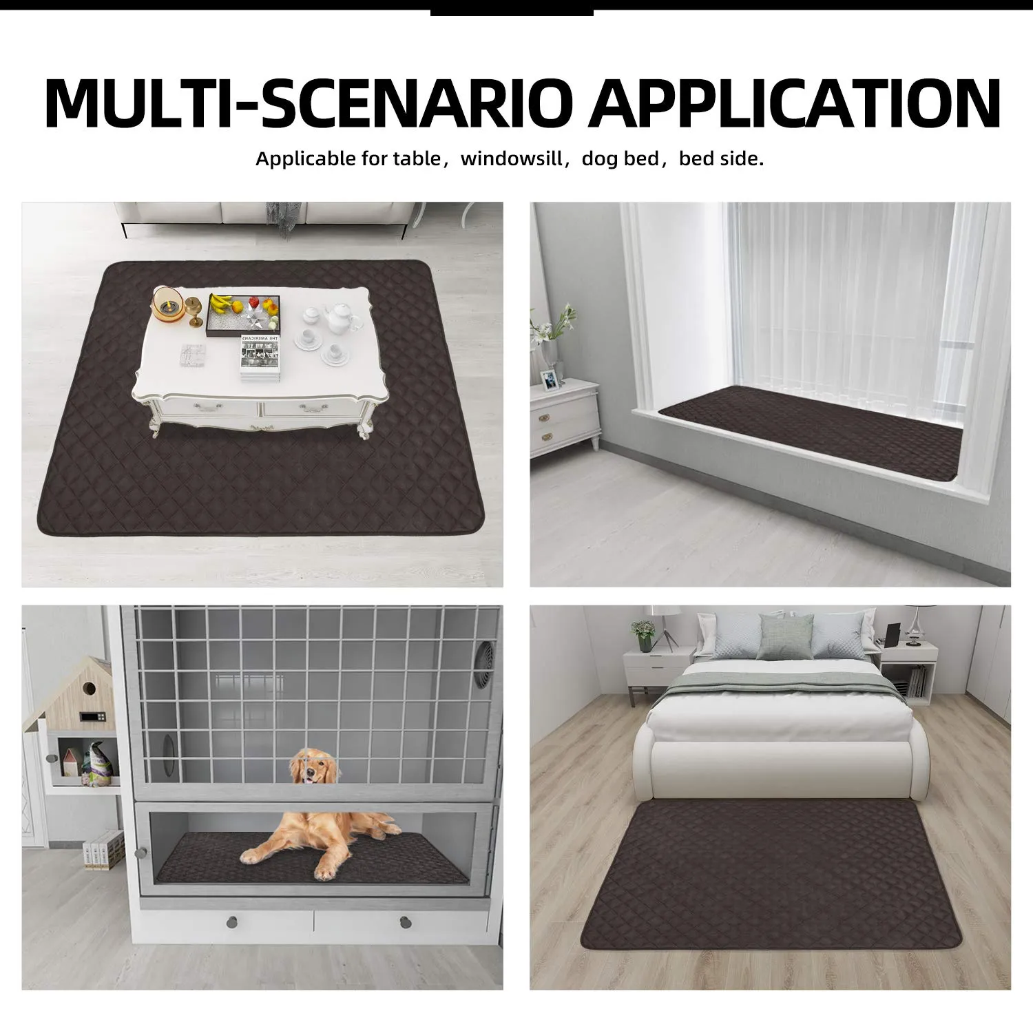 Easy-Going Copridivano Sezionale per Cani, Copertura Reversibile a Forma di L per Chaise Longue e Mobili, 42 x 68 (Rectangular) - immagine 3