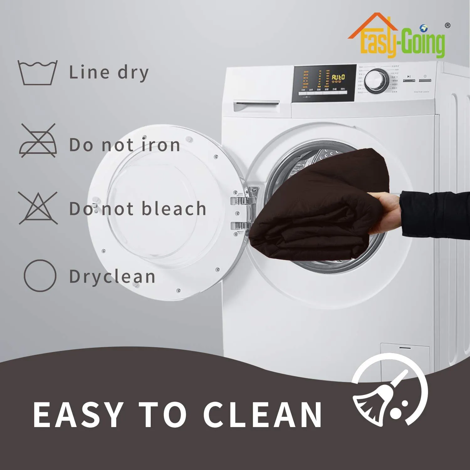 Easy-Going Copridivano Oversize Impermeabile Antiscivolo per Animali Domestici, X-Large, Cioccolato - immagine 7