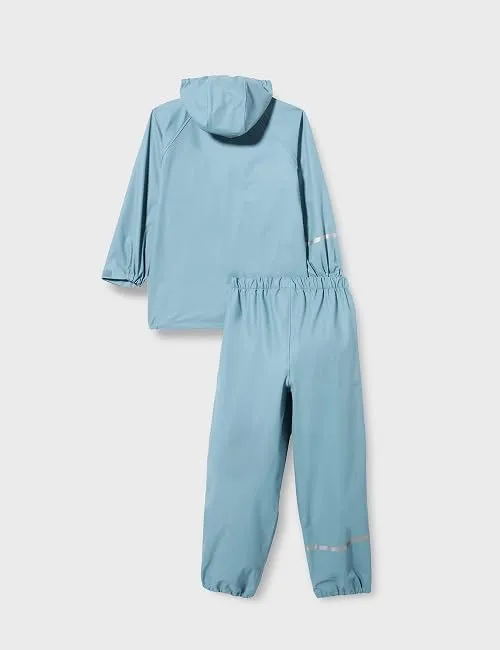 CeLaVi Basic Rainwear Set, Blu Fumo, 70 Bambino - immagine 3
