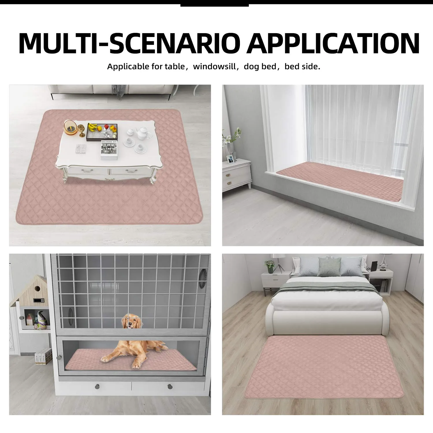 Easy-Going Fodera per divano a forma di L, 106,7 x 172,7 cm, Rettangolare, Rosa - immagine 3