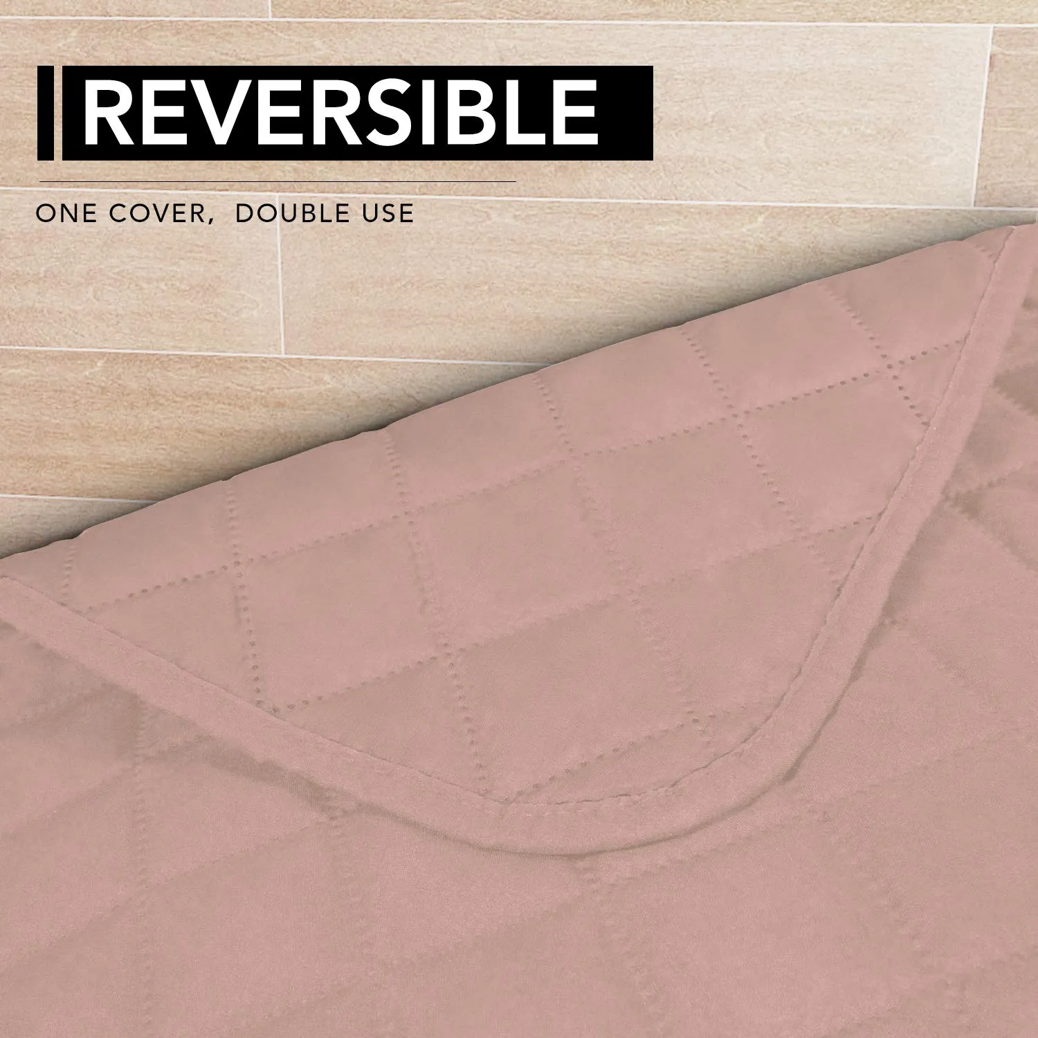 Easy-Going Fodera per divano a forma di L, 106,7 x 172,7 cm, Rettangolare, Rosa - immagine 4