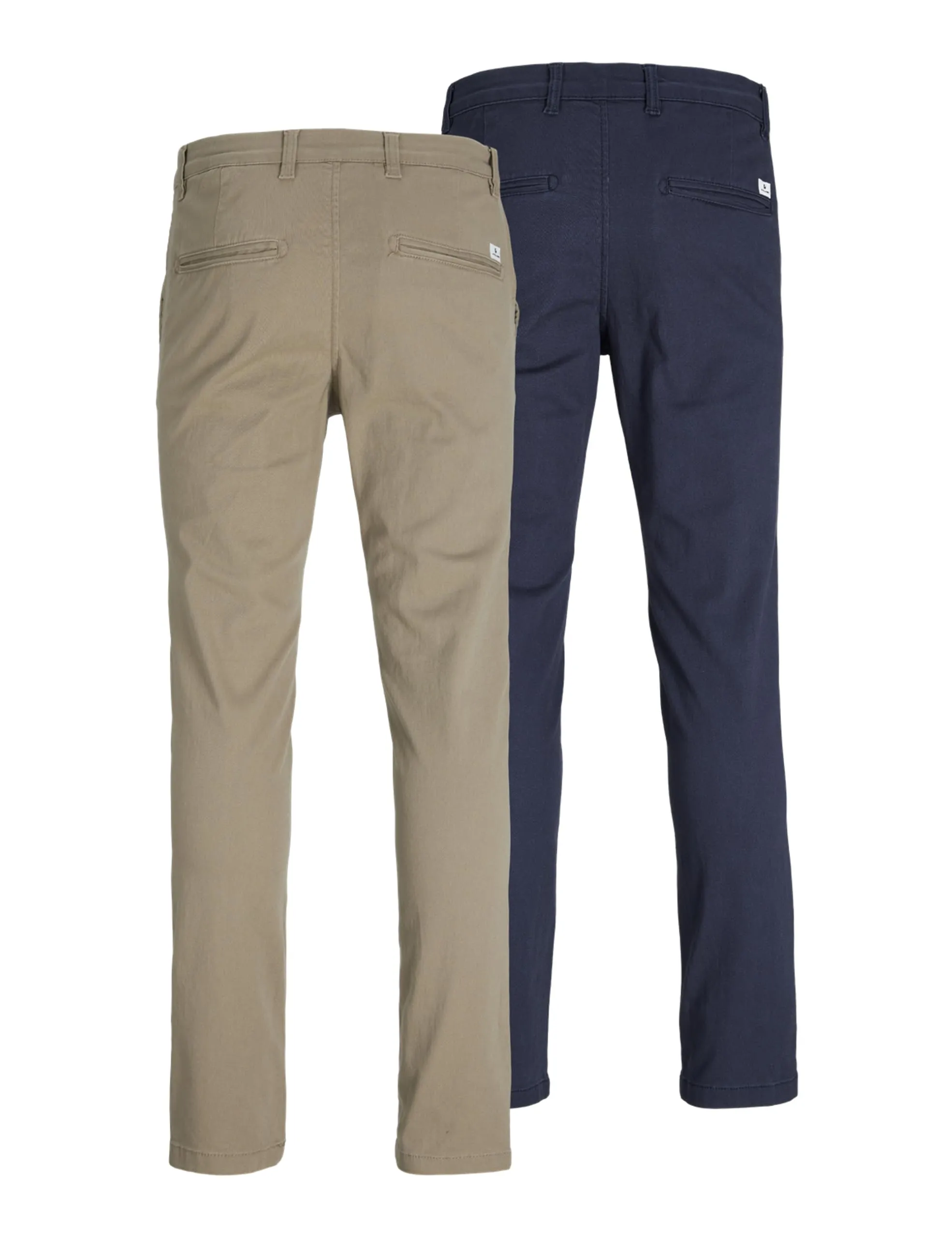 Jack & Jones Marco Slim Fit Chino Pants, 2 Pack, Beige, 29W 34L - immagine 4