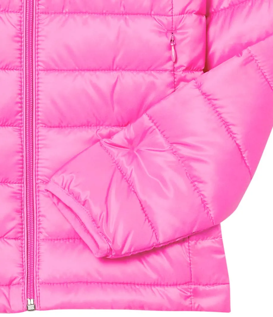 Amazon Essentials Piumino Leggero Resistente all'Acqua Ripiegabile Donna, Rosa Fluo, XS - immagine 10