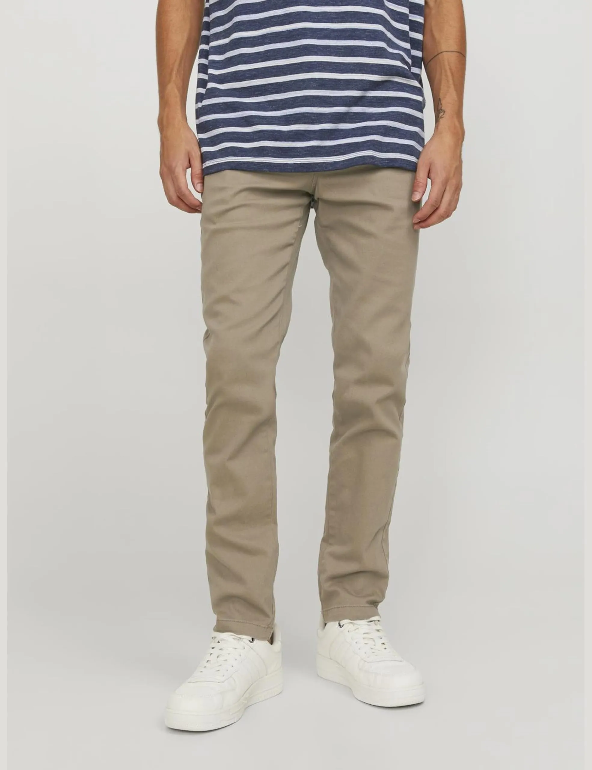 Jack & Jones Jjimarco Jjdave Slim Fit Chino Pants 2 Pack, Beige, 27/32 - immagine 2