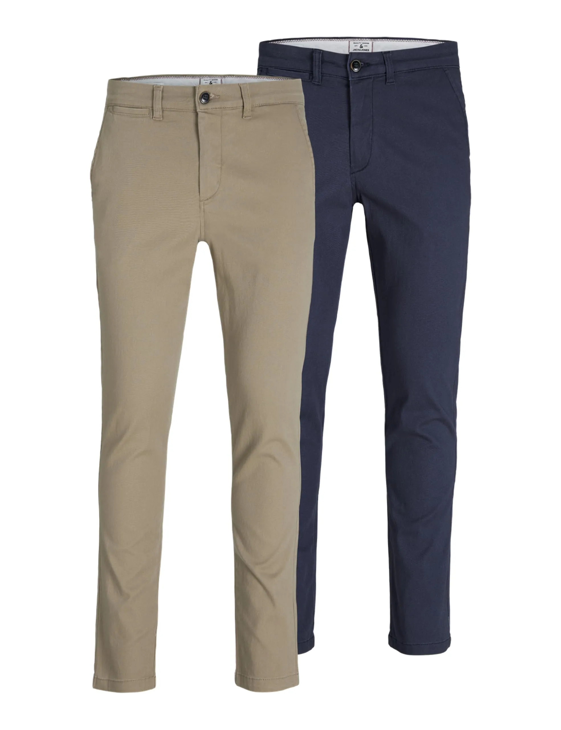 Jack & Jones Marco Slim Fit Chino Pants 2-Pack Beige 27/30 - immagine 1