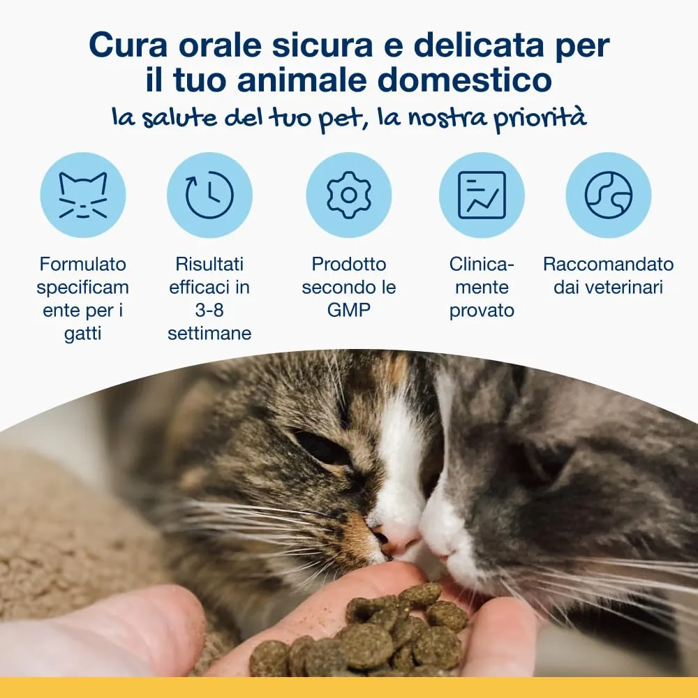 ProDen PlaqueOff Bocconcini Dentali per Gatti, Gusto Vegetale, 60 g - immagine 2