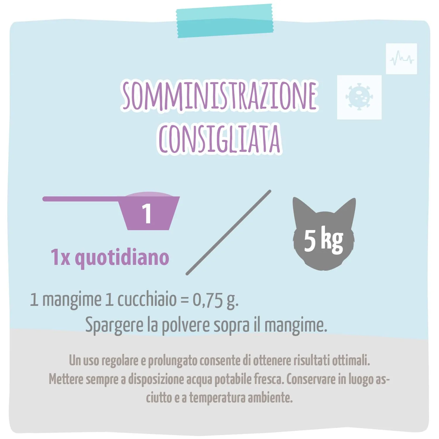 MjAMjAM VetCat Pre e Probiotico in polvere, 40g - immagine 3
