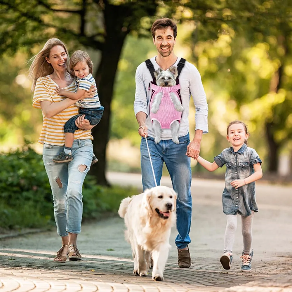 HMCEY Zaino Trasportino per Cani e Gatti, Borsa Viaggio Traspirante e Regolabile - immagine 7