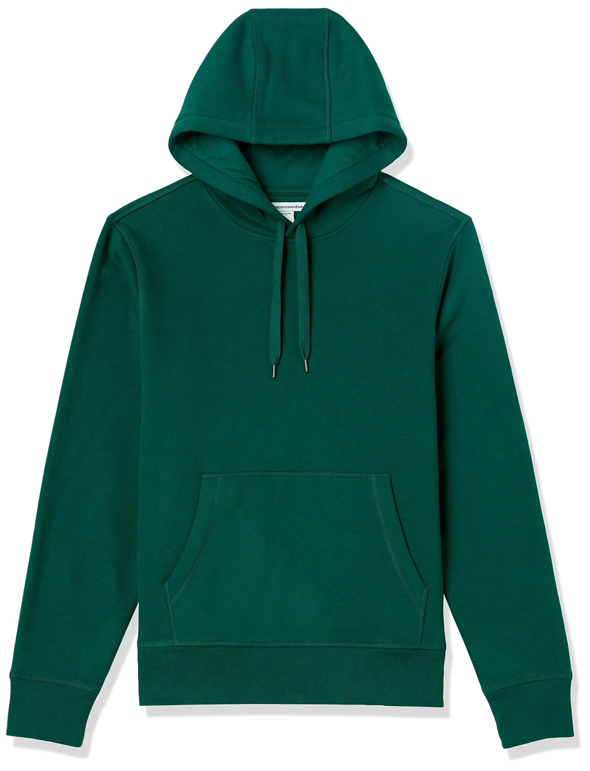 Amazon Essentials Felpa con Cappuccio Uomo, Verde Bosco, S - immagine 1