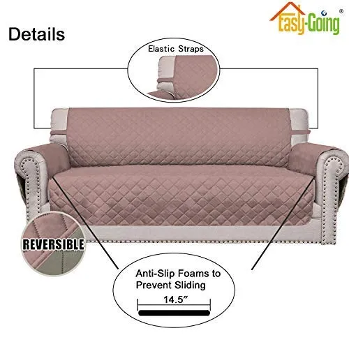 Easy-Going Copridivano Reversibile 4 Posti, Taglia XXL, Rosa - immagine 3