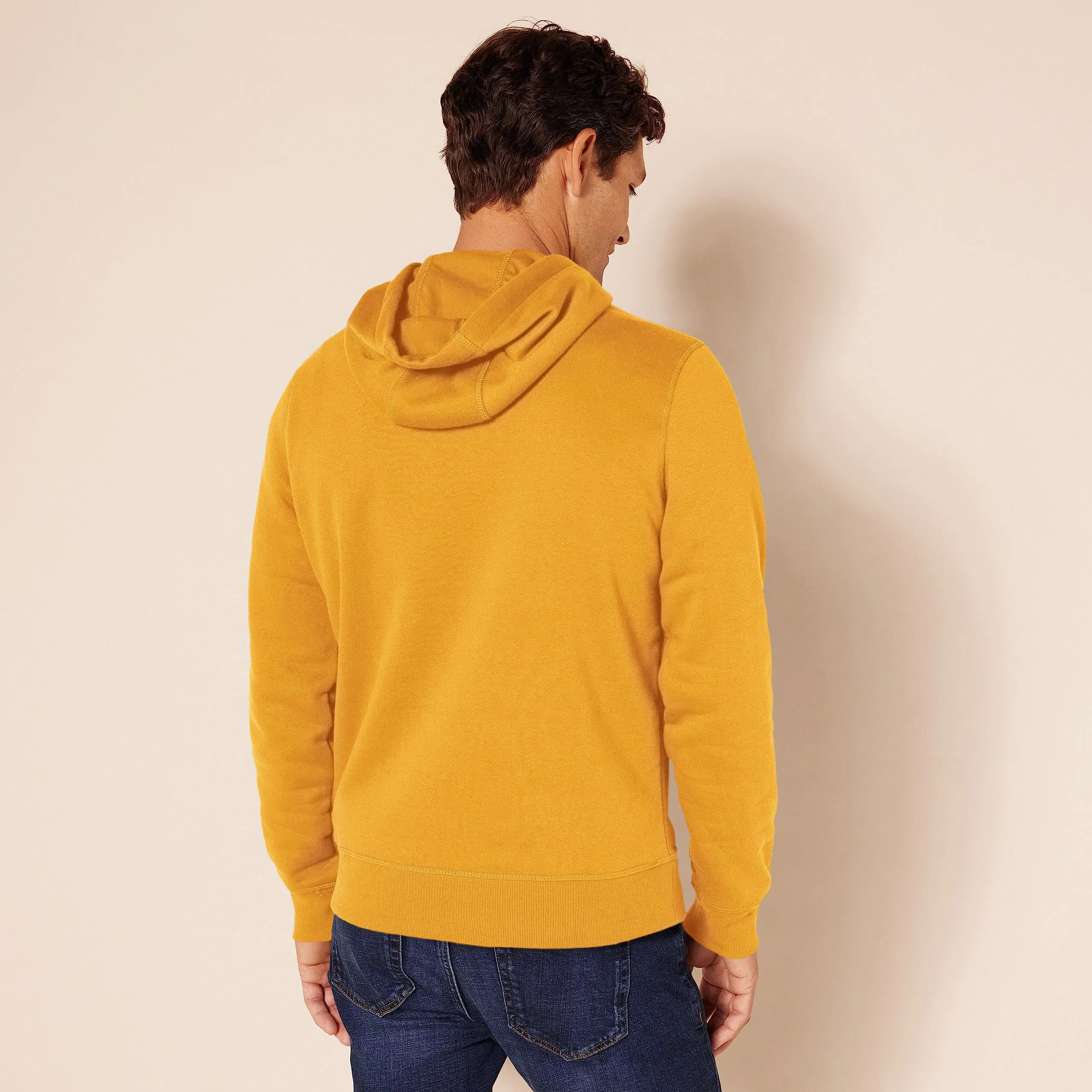 Amazon Essentials Felpa con Cappuccio Uomo, Oro, S - immagine 3
