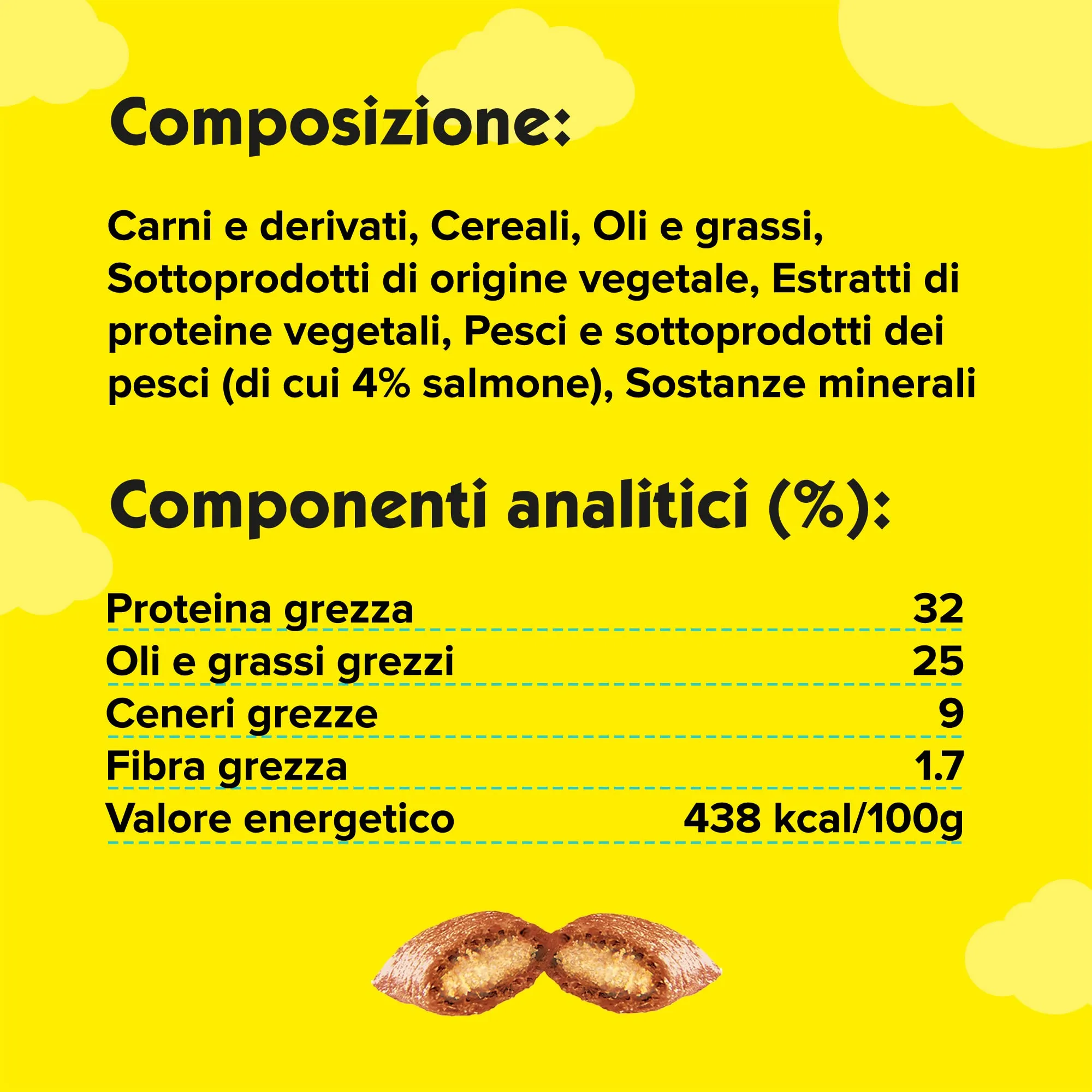 Catisfactions Snack per Gatto, Salmone, 6 x 60 g - immagine 2