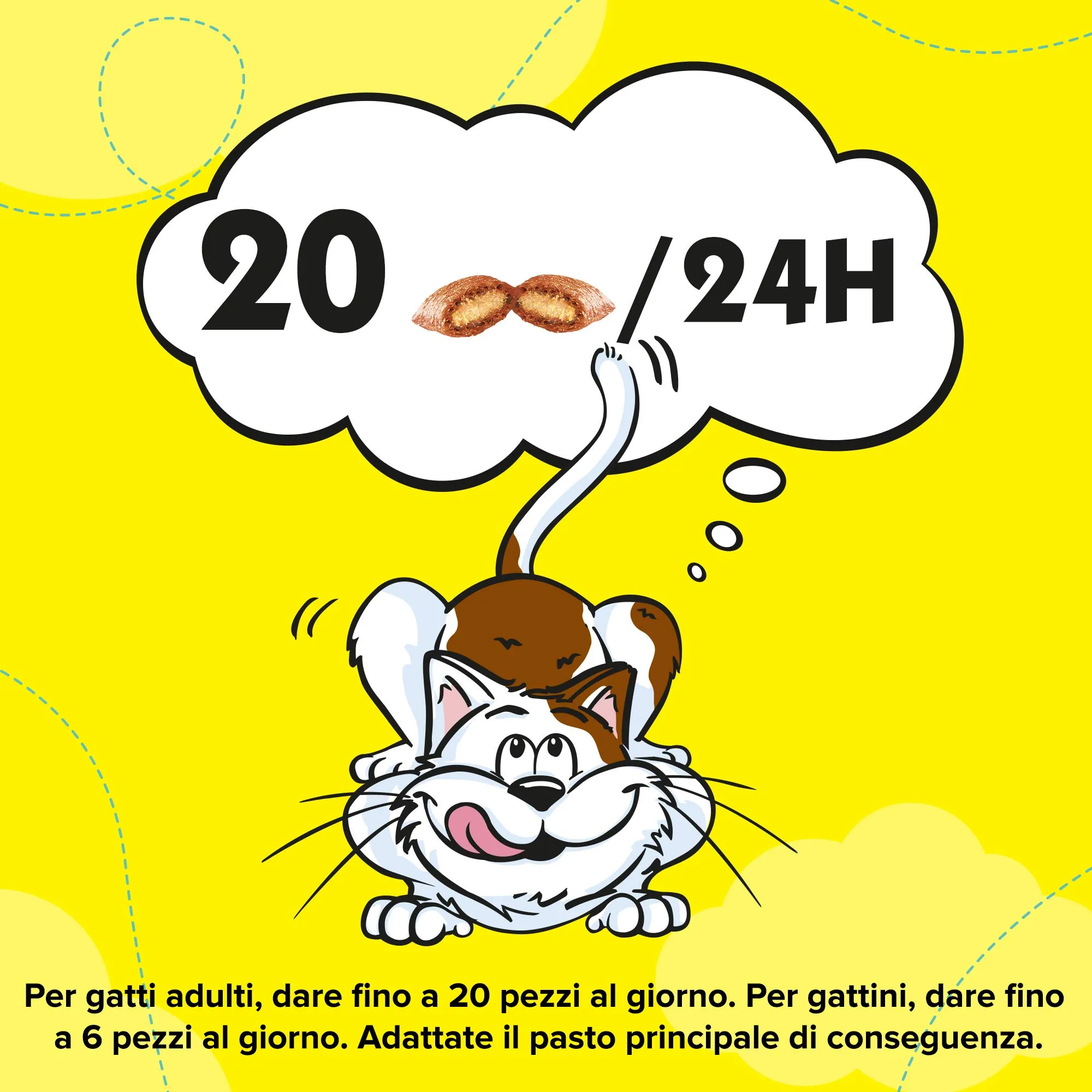 Catisfactions Snack per Gatto, Salmone, 6 x 60 g - immagine 6