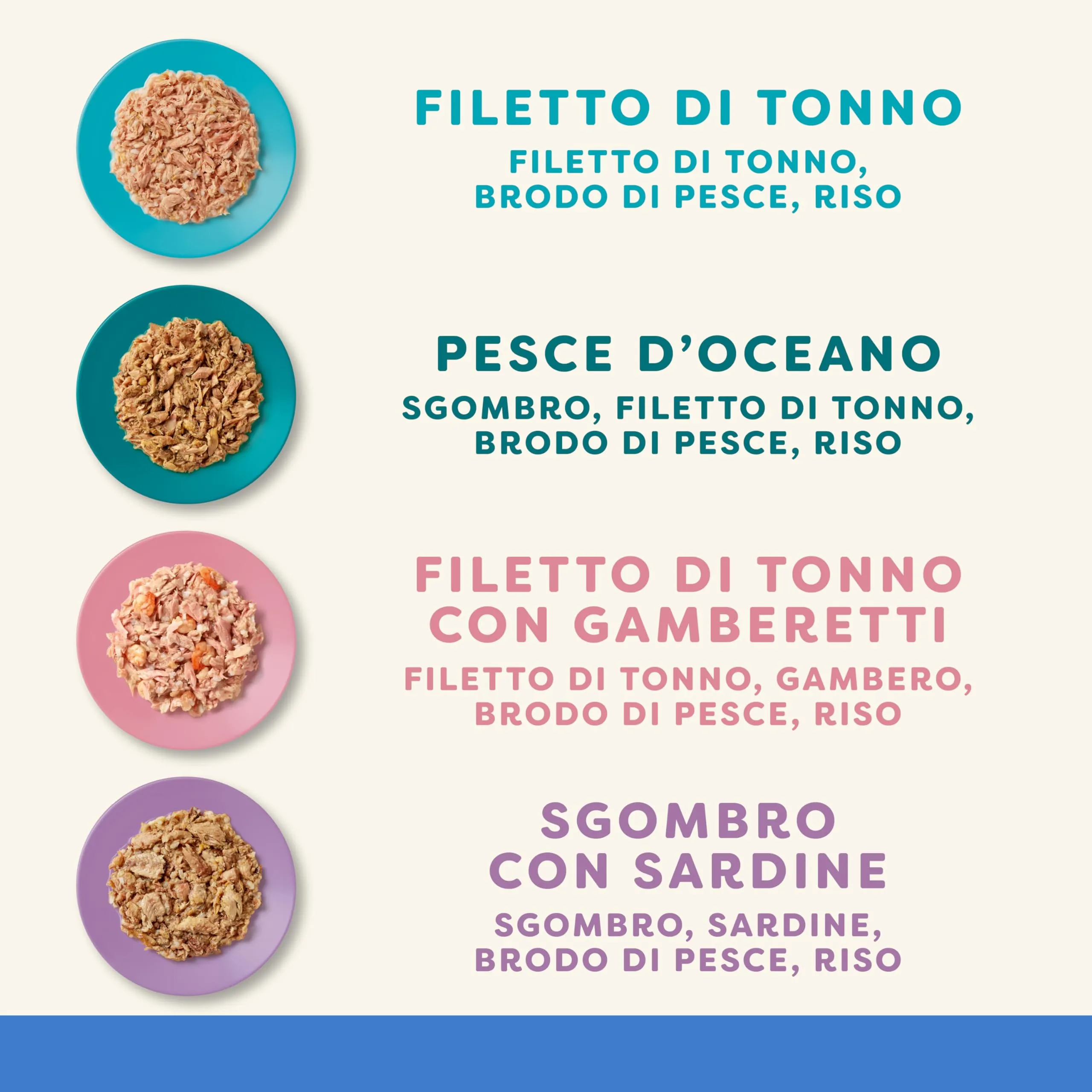 Applaws Cibo Umido per Gatti Adulti Selezione Mista di Pesce in Brodo - 12 x 70g - immagine 3