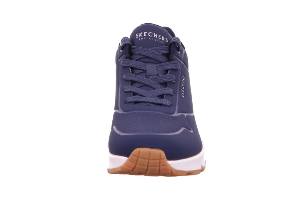Skechers Uno Stand On Air Scarpe da ginnastica Donna, Navy Durabuck Mesh, 40 EU - immagine 5