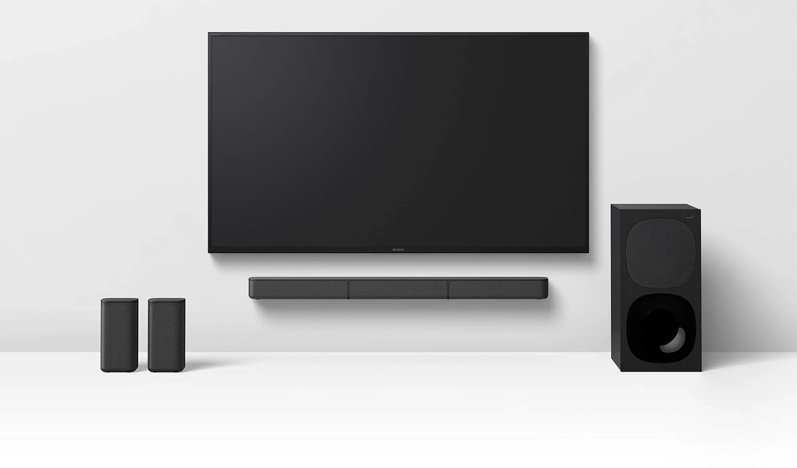 Sony HT-S20R Soundbar 5.1 Dolby Surround con Subwoofer Cablato e Altoparlanti Posteriori, Nero - immagine 2