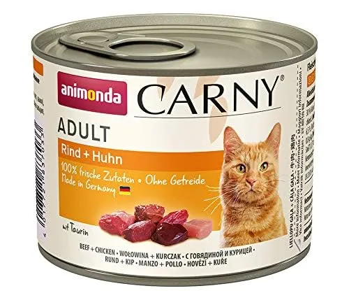 animonda Carny Adult Cibo Umido per Gatti Varietà Cuore 12 x 200 g - immagine 3