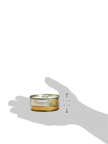 Applaws Cibo Umido per Gatti Adulti, Pollo con Formaggio in Brodo, 24 Lattine da 156g - immagine 7