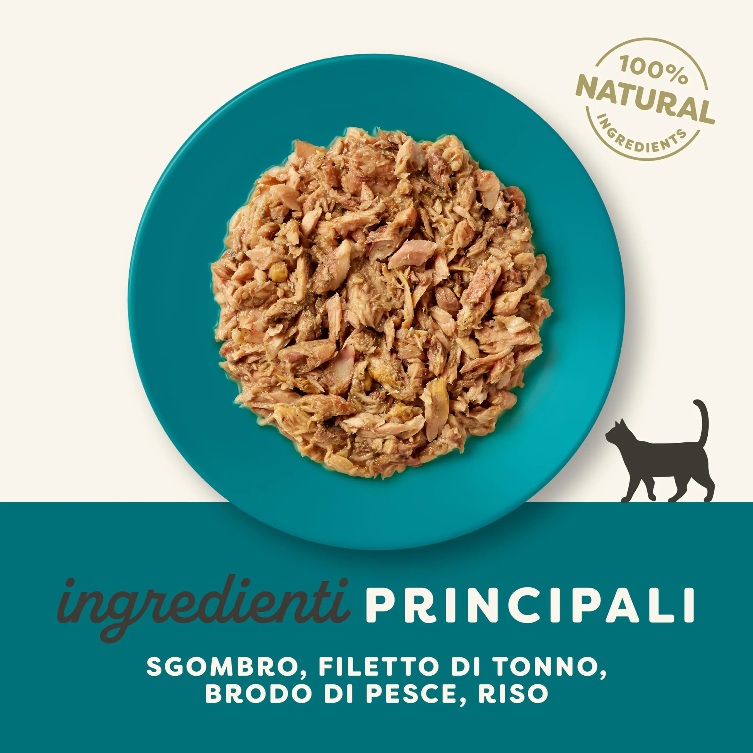 Applaws 1005NE-A Cibo per gatti bagnato naturale pesce oceanico in brodo, 70 g (confezione da 24) - immagine 4