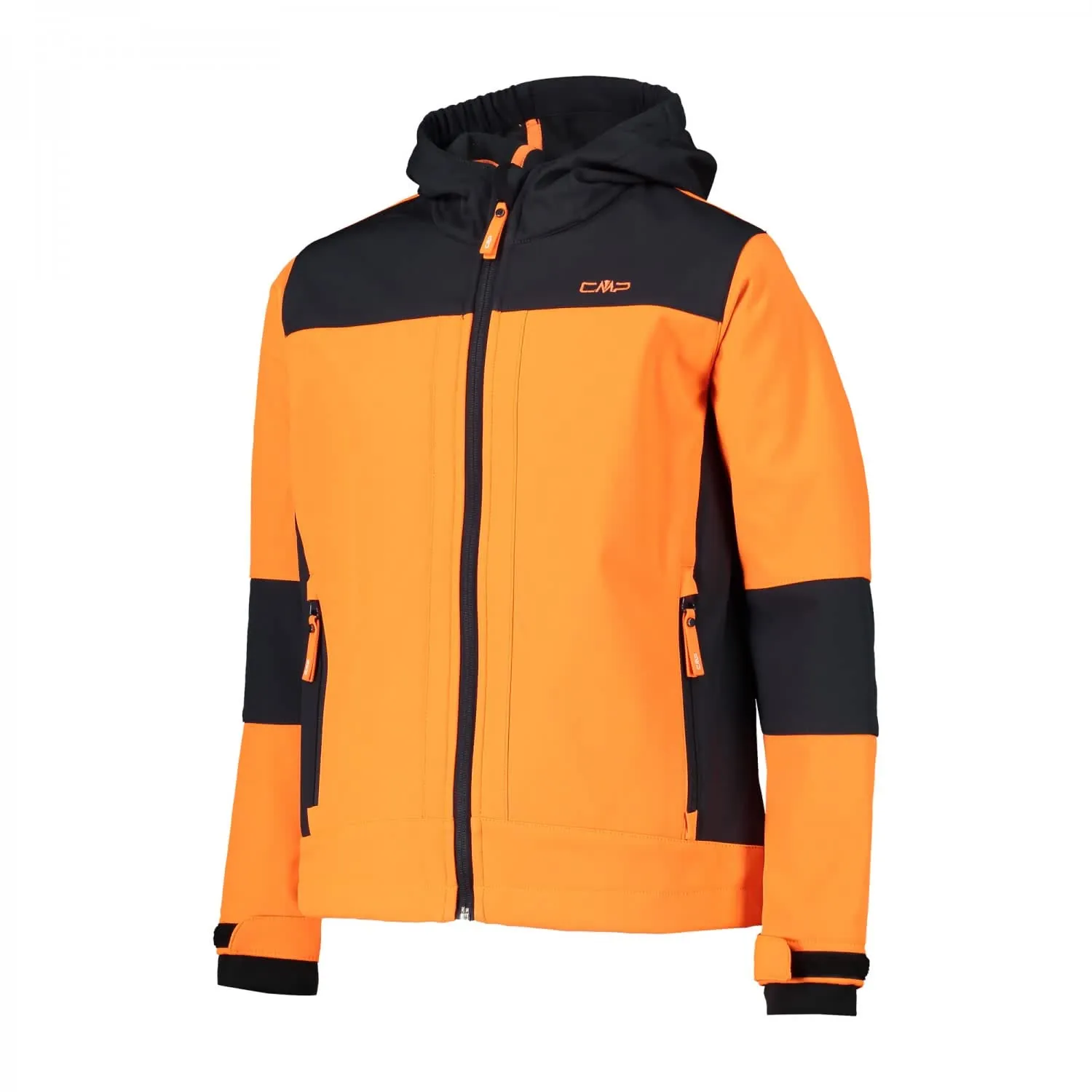 CMP Boy's Softshell Jacket ClimaProtect WP 7,000 - Flash Orange-Antracite, 98 - immagine 3