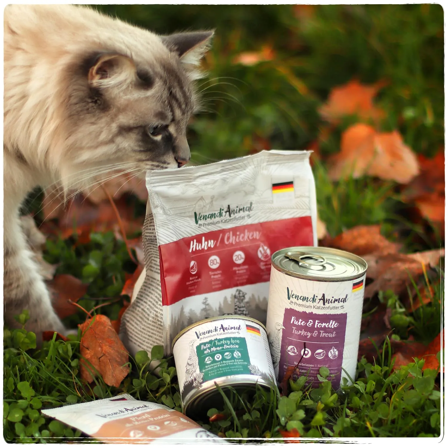Venandi Animal Cibo secco per gatti premium all'anatra, senza cereali, 6,5 kg - immagine 2
