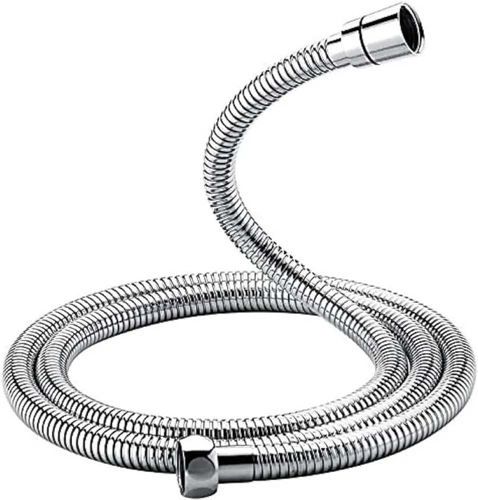 Grifema G851-18 Flessibile Doccia in Acciaio 1.8m, Cromo, Argento - immagine 1