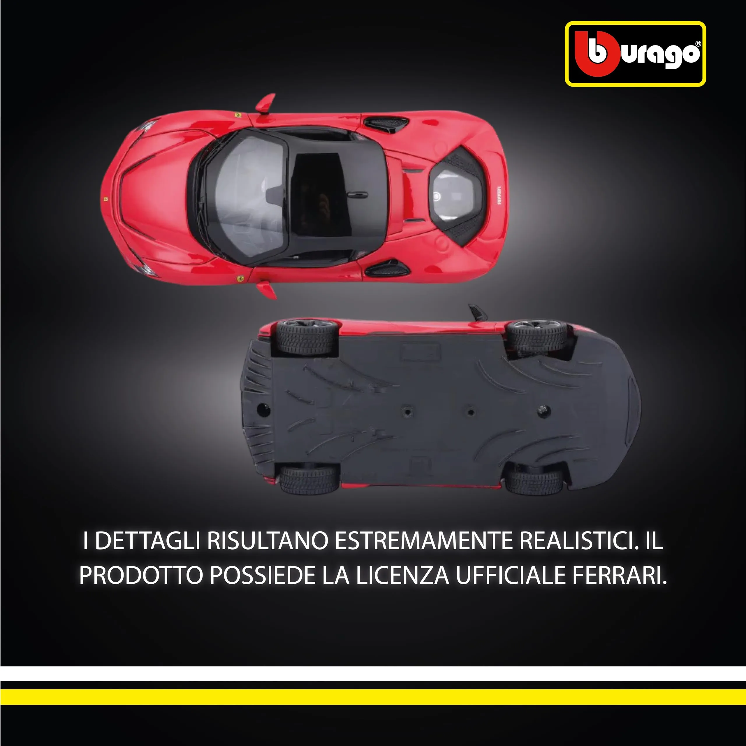 Bburago Ferrari SF90 Stradale 1:24 Rosso B18-26028 - immagine 3