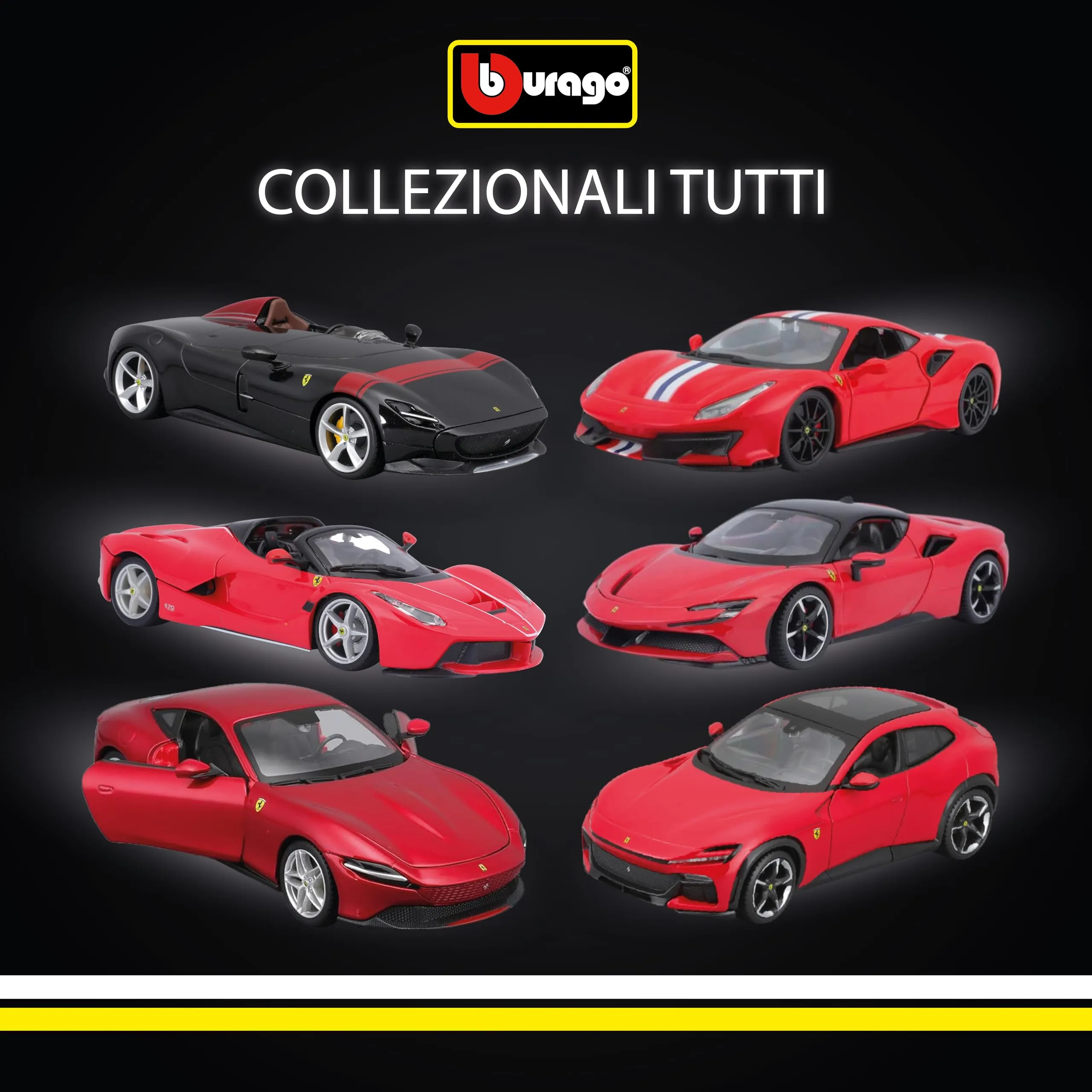 Bburago Ferrari SF90 Stradale 1:24 Rosso B18-26028 - immagine 6