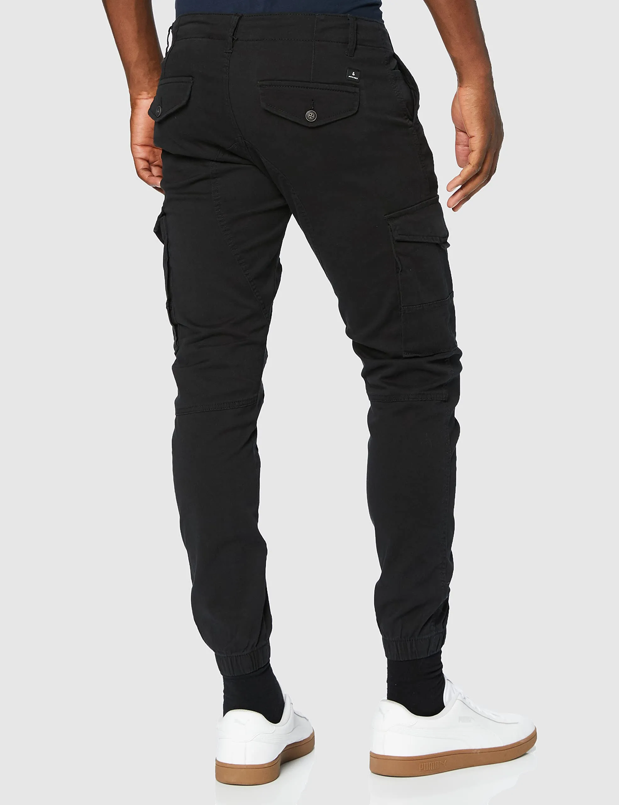 Jack & Jones Jjipaul Jjflake Pantaloni da Uomo, Nero, 34W / 32L - immagine 4