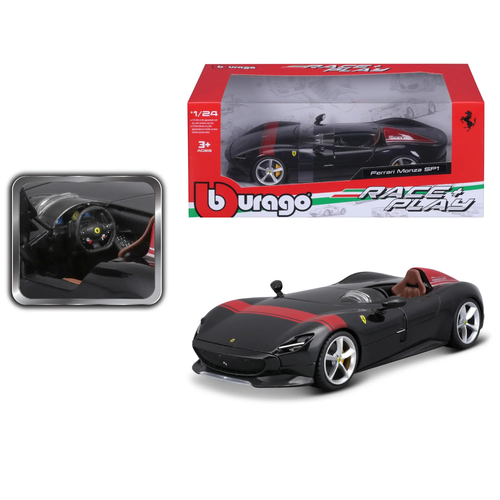 Burago Ferrari Monza SP1 1:24 - immagine 4