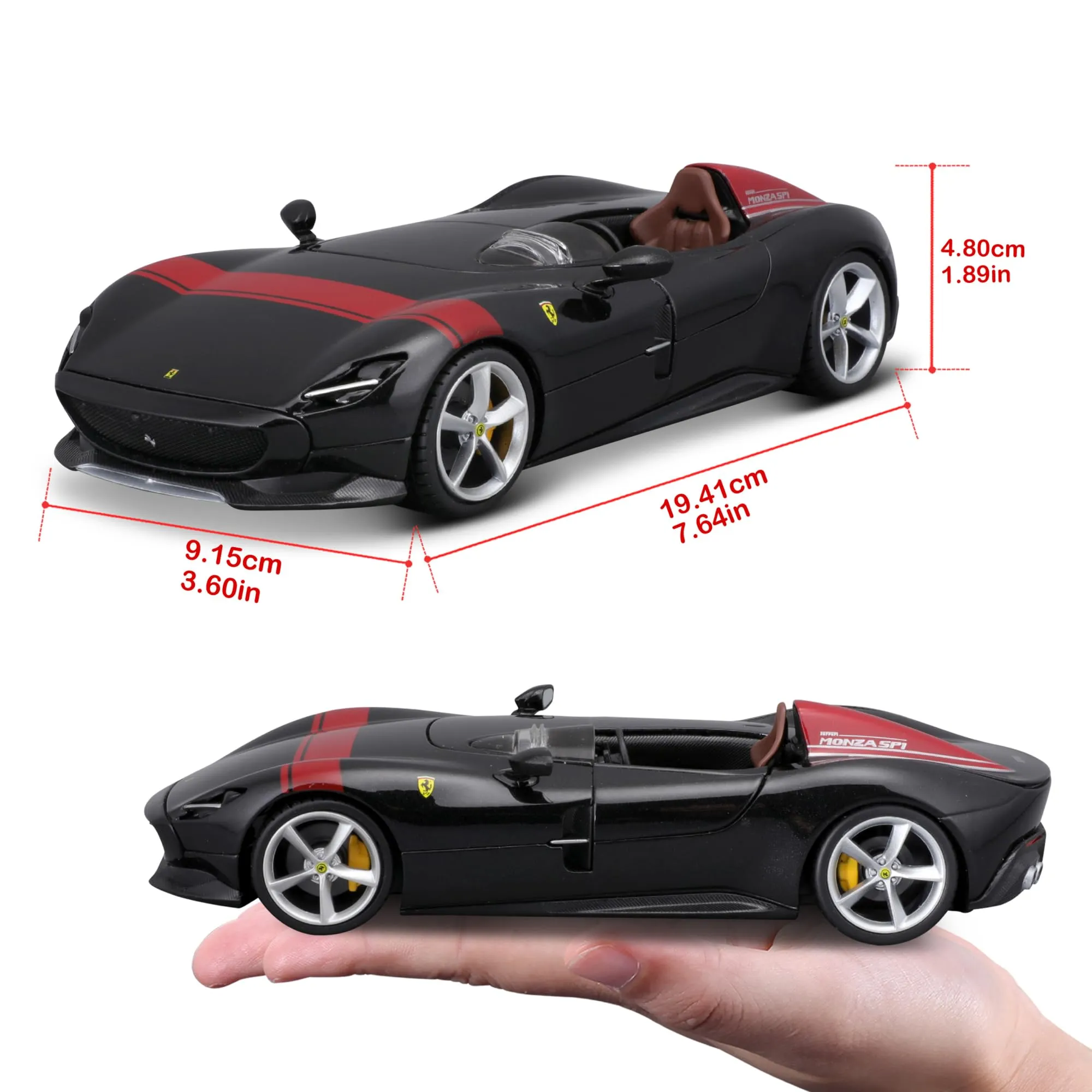 Burago Ferrari Monza SP1 1:24 - immagine 7