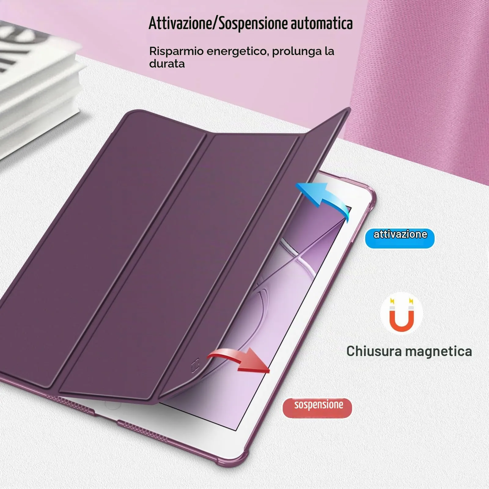 FINTIE Cover per iPad 10.2 Pollici (9a/8a/7a Generazione, 2019-2021) - immagine 8