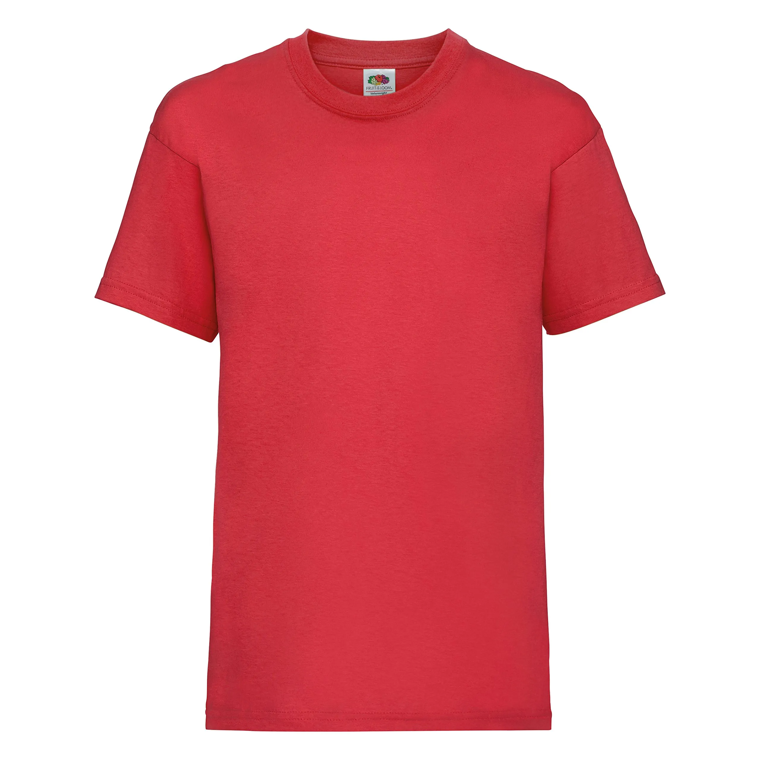 Fruit of the Loom Maglietta a maniche corte unisex, Borgogna, 104 cm - immagine 1