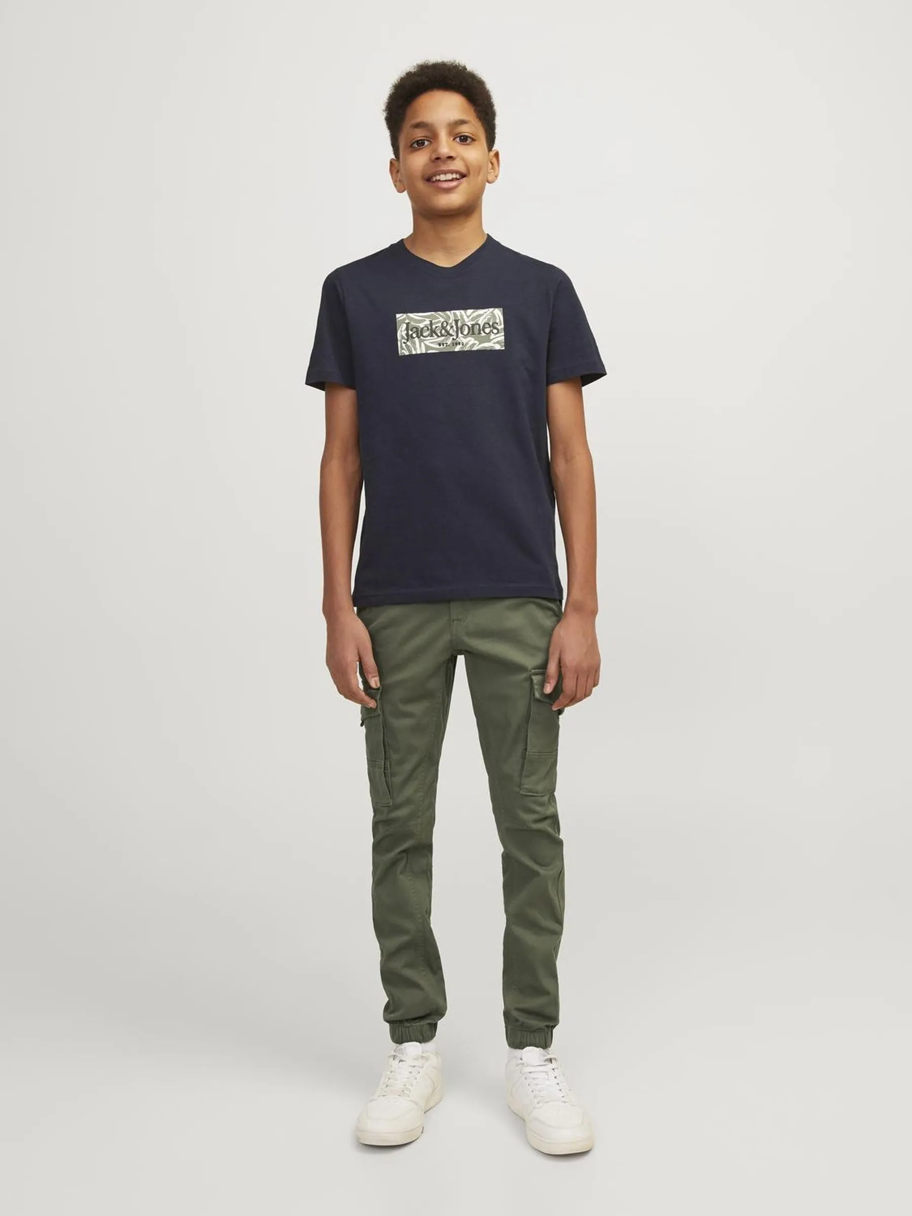 Jack & Jones Jjipaul Jjflake Pantaloni da Uomo, Verde Scuro, 38W / 34L - immagine 5