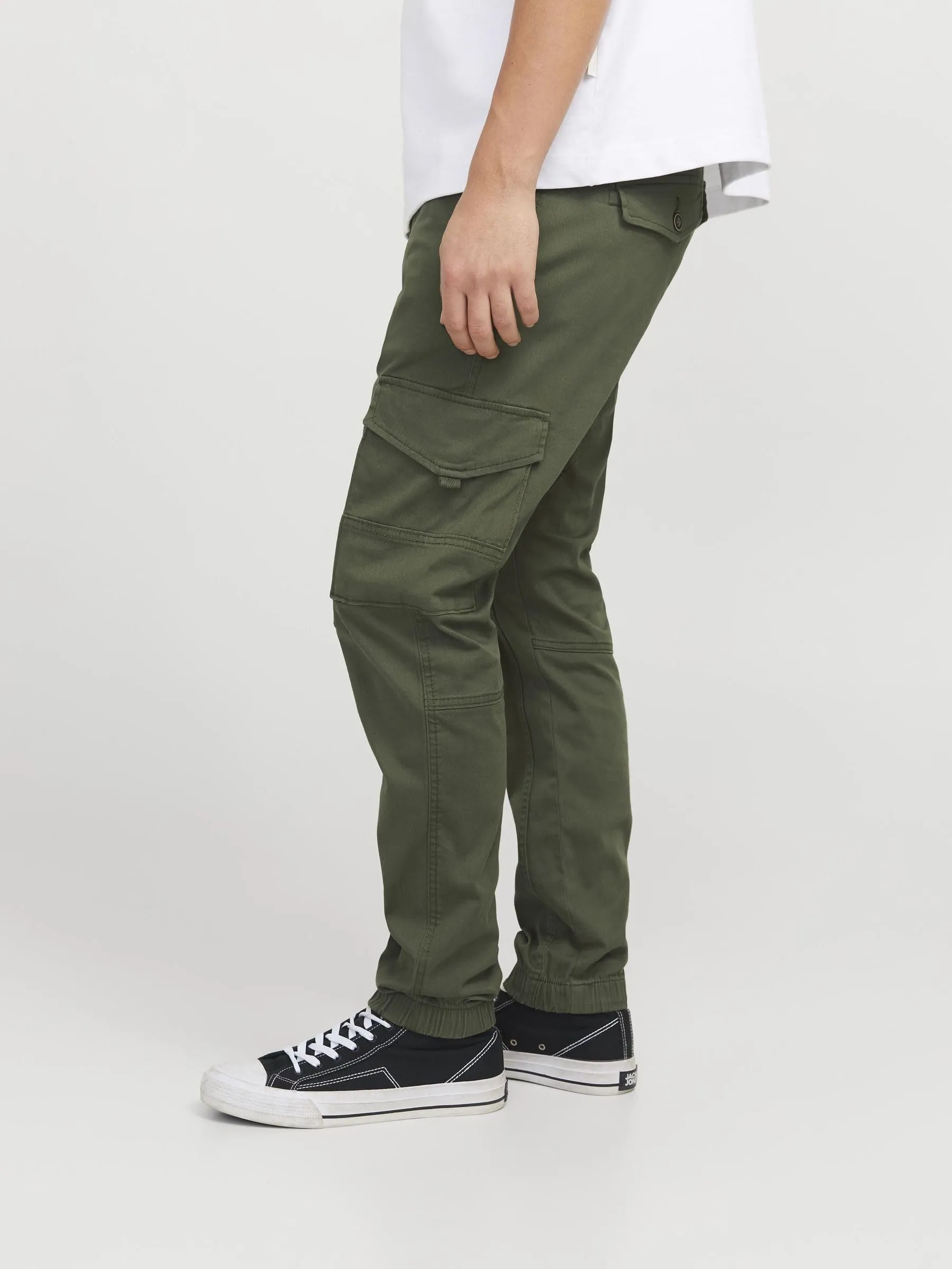 Jack & Jones Jjipaul Jjflake Akm 542 Pants Olive Night, 28W / 32L - immagine 7